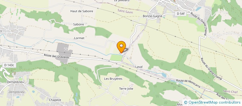 localisation de l'entreprise EARL DU PUITS  SAINT-SAVIN