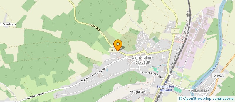 localisation de l'entreprise EARL DU PUITS AUX PATRES  MARSANGY