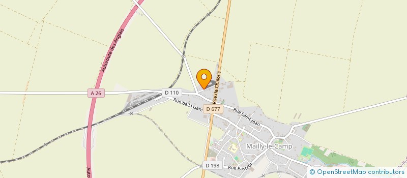 localisation de l'entreprise EARL DU PUITS PERDU à MAILLY-LE-CAMP