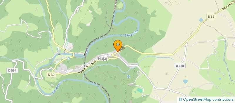 localisation de l'entreprise EARL DU PY  NAJAC