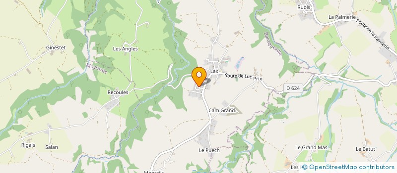 localisation de l'entreprise EARL DU RAMIER à MOYRAZES