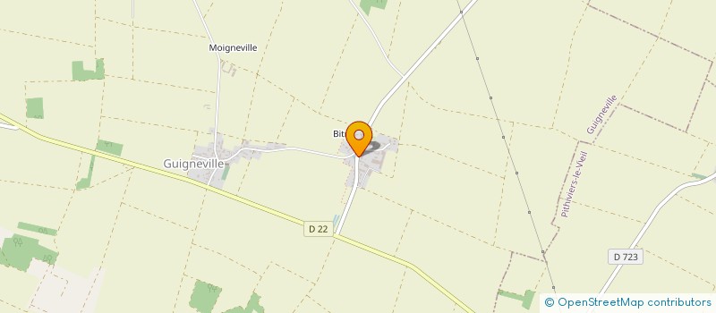 localisation de l'entreprise EARL DU RAVOIR à GUIGNEVILLE