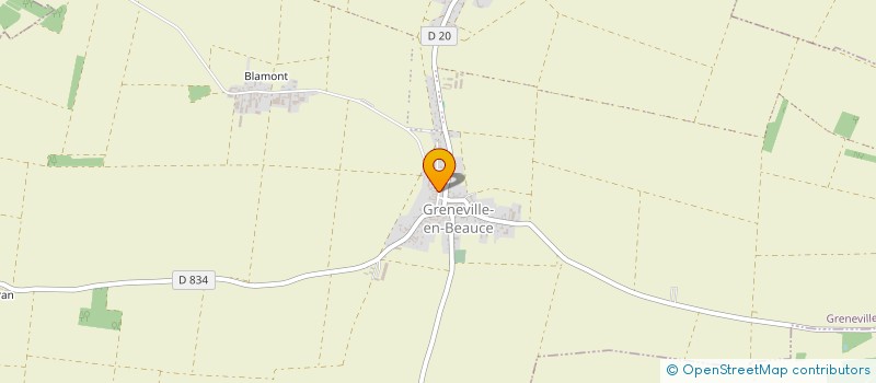 localisation de l'entreprise EARL DU RELAIS DE LA FORGE à GRENEVILLE-EN-BEAUCE