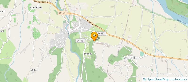 localisation de l'entreprise EARL DU RENOUVEAU  GRANE