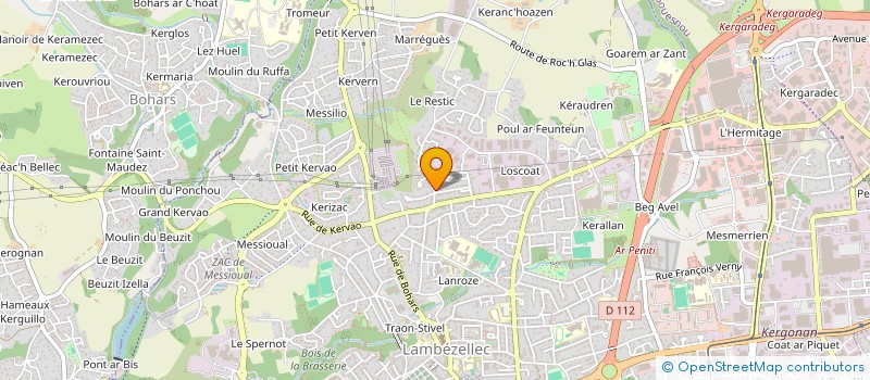 localisation de l'entreprise EARL DU REST à BREST