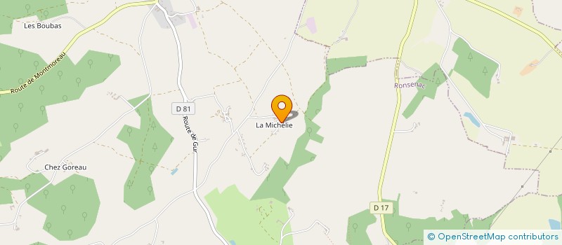 localisation de l'entreprise EARL DU RIVALIS à VAUX-LAVALETTE