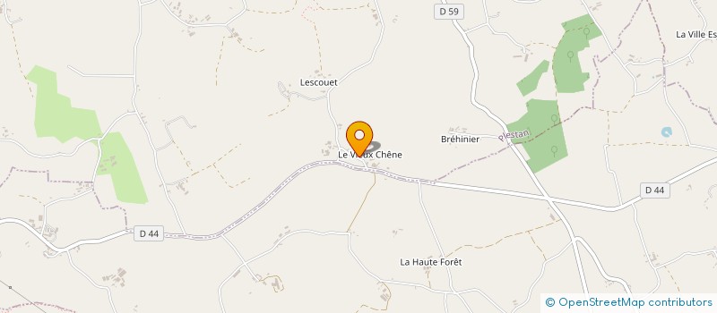 localisation de l'entreprise EARL DU ROCHER à PLENEE-JUGON