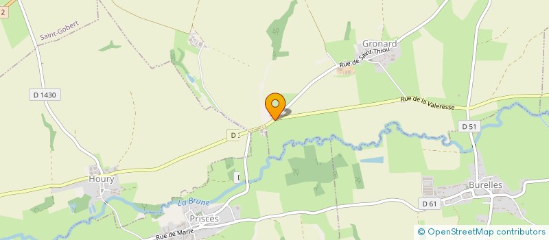 localisation de l'entreprise EARL DU ROGNEAU à GRONARD