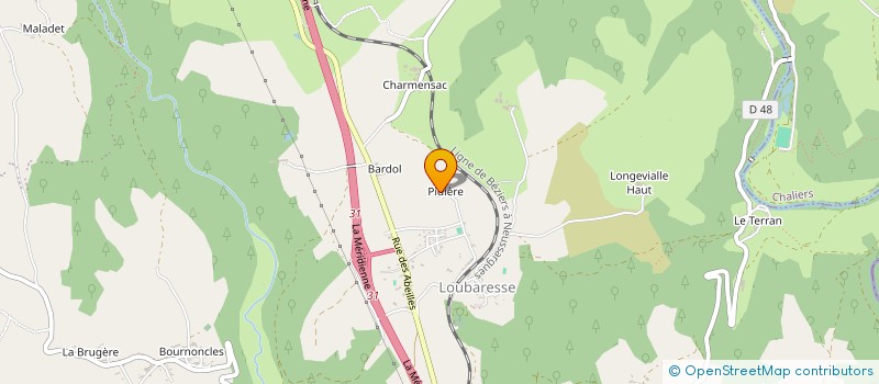 localisation de l'entreprise EARL DU ROSIER JAUNE à VAL D'ARCOMIE