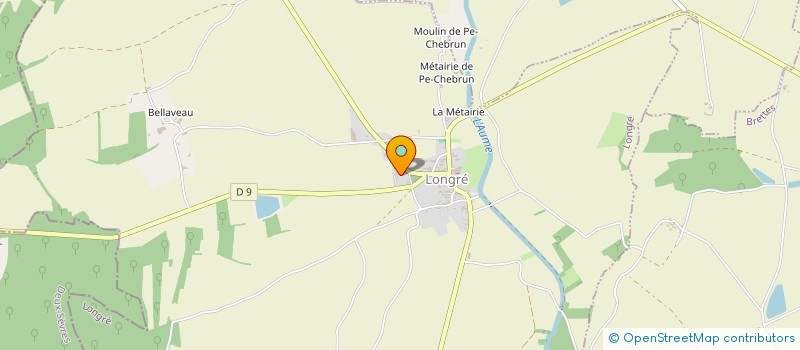 localisation de l'entreprise EARL DU ROUSSILLON  LONGRE