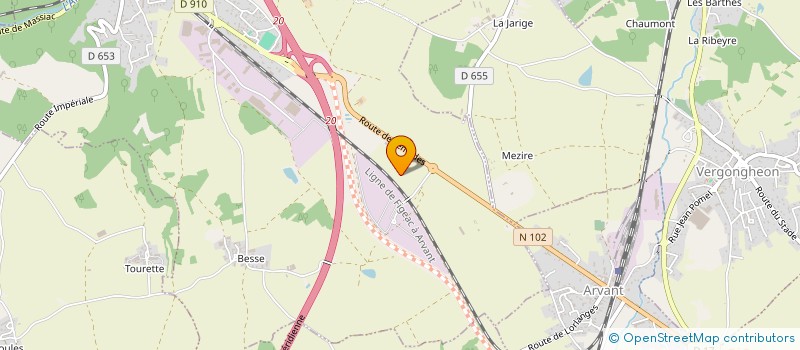 localisation de l'entreprise EARL DU SADUIT  LEOTOING