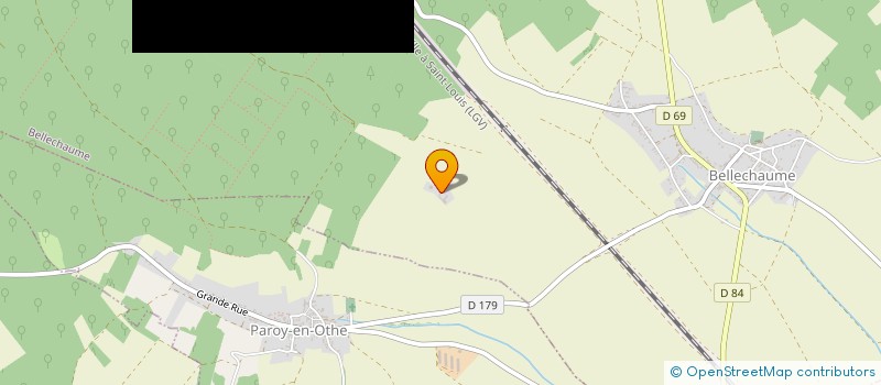 localisation de l'entreprise EARL DU SAULCIER  BELLECHAUME