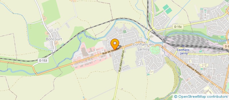 localisation de l'entreprise EARL DU SAULCY  JEANDELIZE