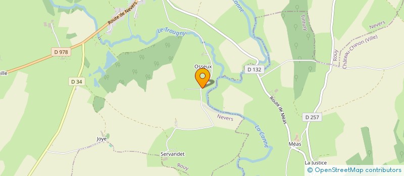 localisation de l'entreprise EARL DU SAUTE-MOUTON  ROUY