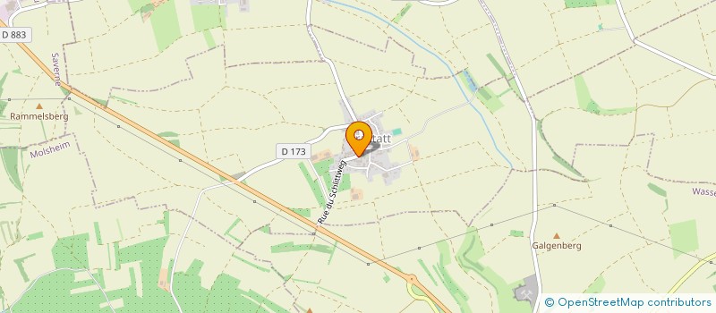 localisation de l'entreprise EARL DU SCHLITTWEG  CRASTATT