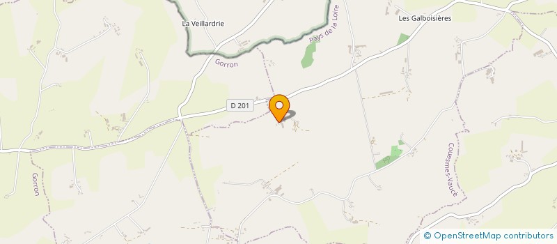 localisation de l'entreprise EARL DU SOLEIL  COUESMES-VAUCE