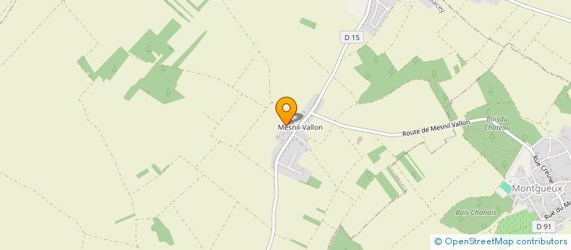 localisation de l'entreprise EARL DU SOUFFLE DU VALLON  MACEY