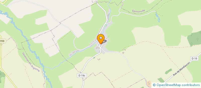 localisation de l'entreprise EARL DU SOURCIER à BAULNY