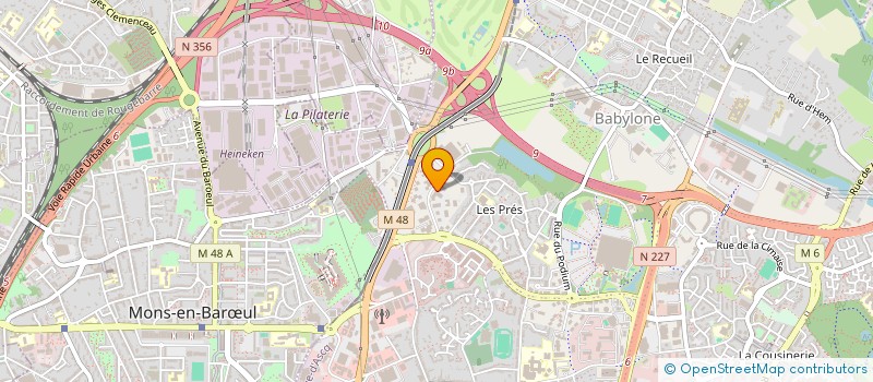 localisation de l'entreprise EARL DU SOYEUX  VILLENEUVE-D'ASCQ