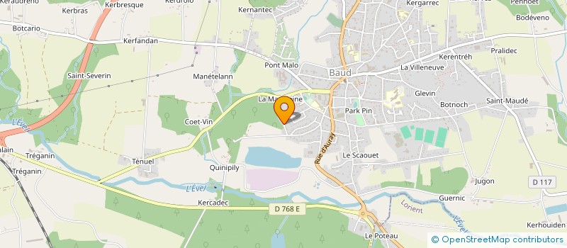 localisation de l'entreprise EARL DU SQUIRIO  SAINT-BARTHELEMY