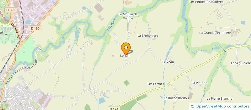 localisation de l'entreprise EARL DU TAIL  CHEMILLE-EN-ANJOU