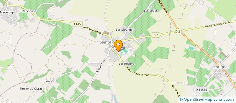 localisation de l'entreprise EARL DU TEMPLE à CHAMPAGNOLLES