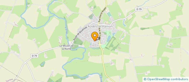 localisation de l'entreprise EARL DU TERTRE  AUVERS-LE-HAMON