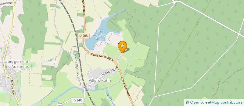 localisation de l'entreprise EARL DU TILLEUL à VILLERS-ROTIN