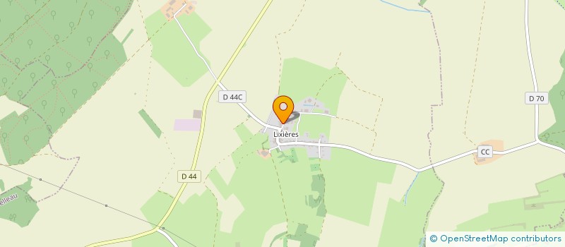 localisation de l'entreprise EARL DU TOULON  BELLEAU