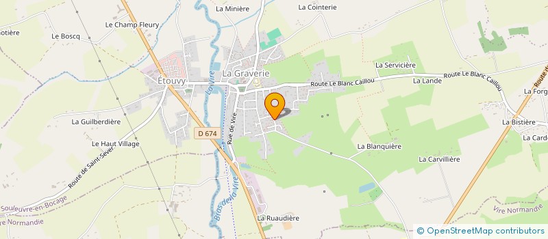 localisation de l'entreprise EARL DU TOUR DE VIRE à SOULEUVRE EN BOCAGE