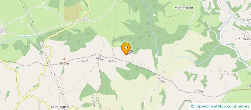 localisation de l'entreprise EARL DU TOURIOL  BERTHOLENE