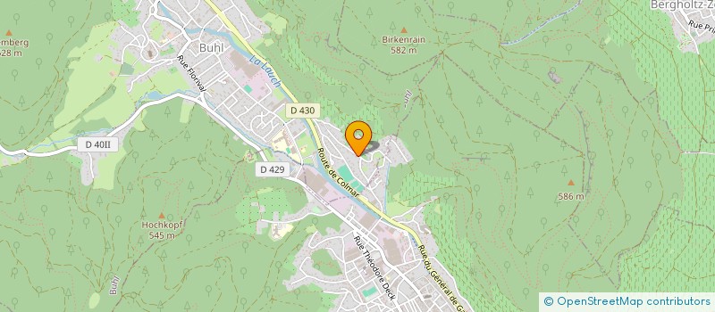 localisation de l'entreprise EARL DU TROTTBERG  BUHL