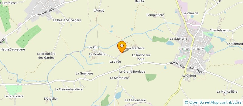 localisation de l'entreprise EARL DU VAL D EVRE  CHEMILLE-EN-ANJOU