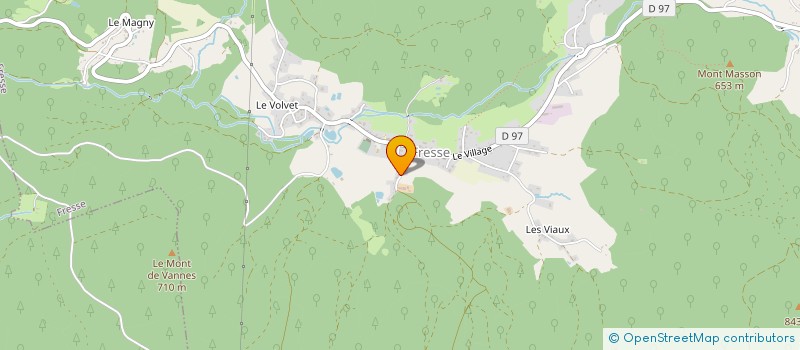 localisation de l'entreprise EARL DU VATEY à FRESSE