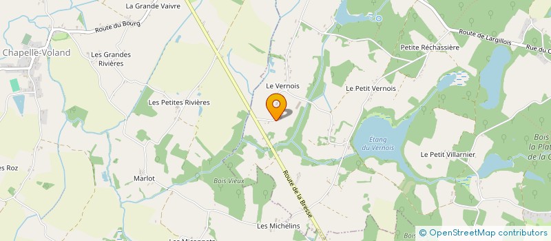 localisation de l'entreprise EARL DU VERNOIS  COMMENAILLES