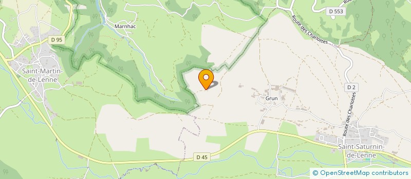 localisation de l'entreprise EARL DU VIALARET  CAMPAGNAC