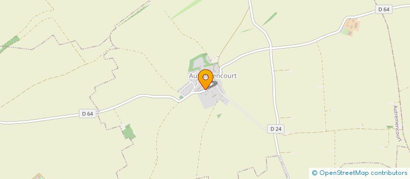 localisation de l'entreprise EARL DU VIEUX GUE  AUTREMENCOURT