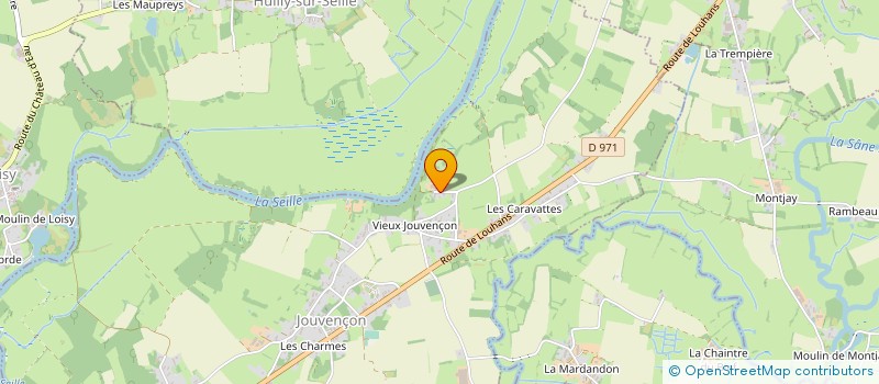 localisation de l'entreprise EARL DU VIEUX JOUVENCON à JOUVENCON