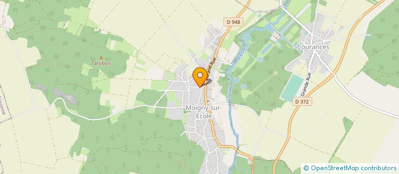 localisation de l'entreprise EARL DU VILLAGE à MOIGNY-SUR-ECOLE