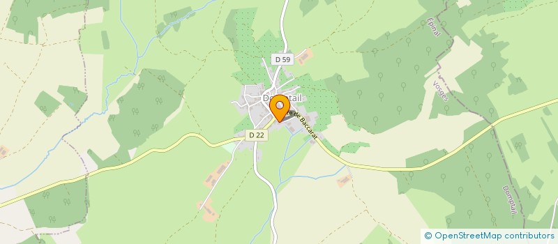 localisation de l'entreprise EARL DU VILLER  DOMPTAIL