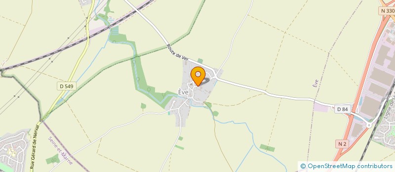 localisation de l'entreprise EARL DU VIVIENT  EVE