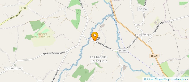 localisation de l'entreprise EARL DU VORCINT à VAL-DE-VIE