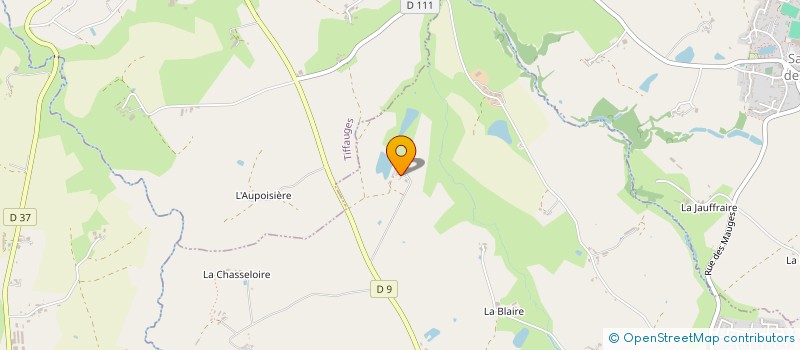 localisation de l'entreprise EARL DUBILLOT à CHANVERRIE