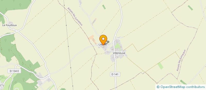 localisation de l'entreprise EARL DUBOIS à ASSAIS-LES-JUMEAUX