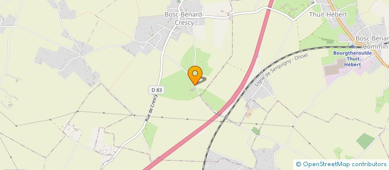 localisation de l'entreprise EARL DUBOSC  FLANCOURT-CRESCY-EN-ROUMOIS