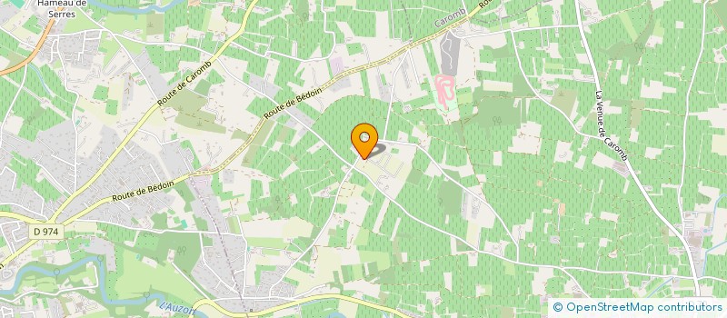 localisation de l'entreprise EARL DUBOURG  MAZAN