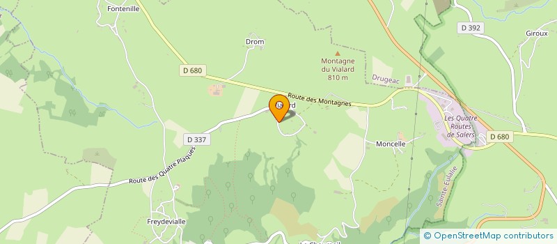 localisation de l'entreprise EARL DUBROEUCQ à SAINTE-EULALIE