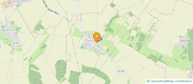 localisation de l'entreprise EARL DUCHEMIN  NOROY