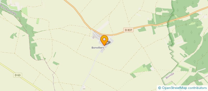 localisation de l'entreprise EARL DUCLOUD à MORIGNY-CHAMPIGNY