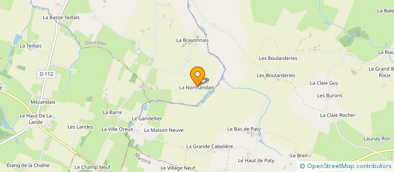 localisation de l'entreprise EARL DUFEU  DOURDAIN